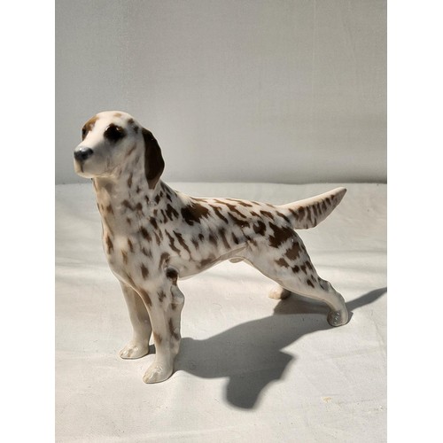 265 - ROYAL COPENHAGEN PORCELAIN IRISH SETTER DOG FIGURINE 3252 13CM