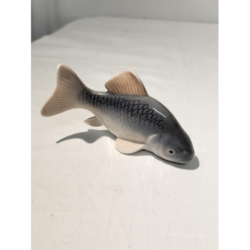 281 - CRUCIAN CARP ROYAL COPENHAGEN 2414 by Platen Hallermundt 5.5cm by 10cm