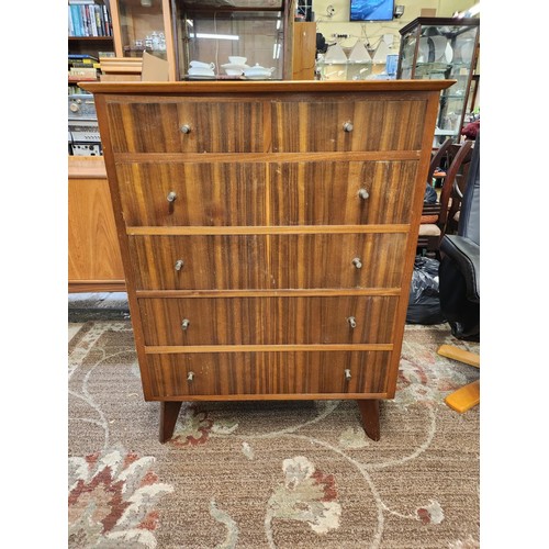 390 - MORRIS OF GLASGOW MID CENTURY FIVE CHEST OF DRAWERS