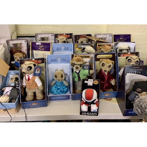 261 - 19 X BOXED AND CERTIFICATED MEERKAT TOYS AND ONE OTHER