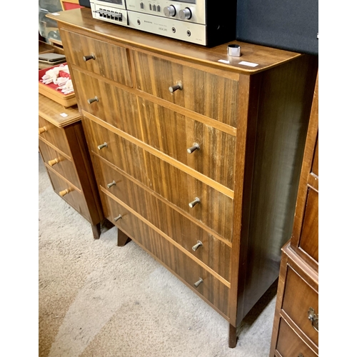 390 - MORRIS OF GLASGOW MID CENTURY FIVE CHEST OF DRAWERS