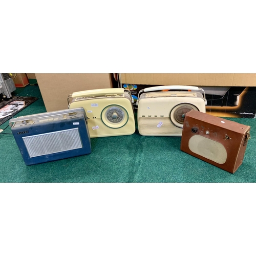 400 - BUSH VINTAGE STYLE DAB RADIO (TR82DAB) (GWO) AND OTHERS