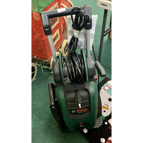 201 - BOSCH ADVANCED AQUATAK 140 PRESSURE WASHER WITH LANCE HANDLED (NO EXTENSION POLE)