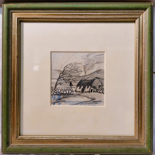 93 - Pete Hogan North St Georges Street Dublin Watercolour pen and Ink Framed and Mounted - Purchased fro... 