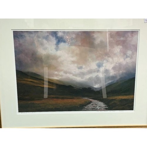 207 - Robert Turnbull  - The Harthope Valley (Northumberland) - Signed Limited Edition Print: - 18 of 200 ... 