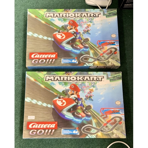 174 - 2 X BOXED CARRERA GO MARIO KART SCALEXTRIC SETS