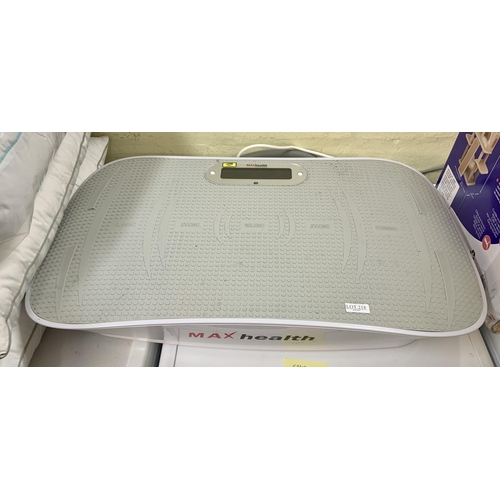 218 - MAXHEALTH FITNESS BOARD WITH R/C - EM-313-MAXH