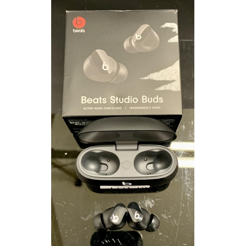 10 - BOXED BEATS STUDIO BUDS WITH ACTIVE NOISE CANCELLING IN BLACK