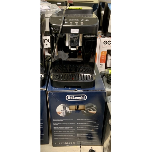 106 - BOXED DELONGHI MAGNIFICA EVO BEAN TO CUP COFFEE MACHINE WITH MANUAL MILK FROTHER