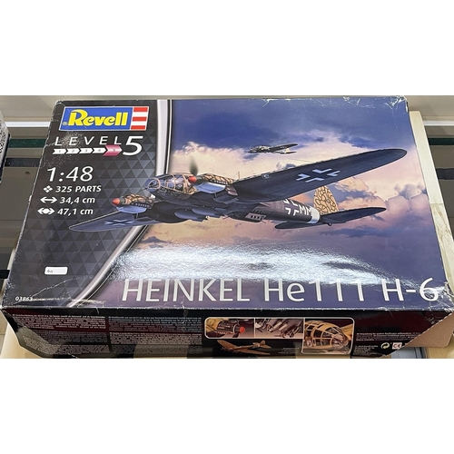 411 - REVELL 148 HEIKEL HE111H46 - COMPLETE