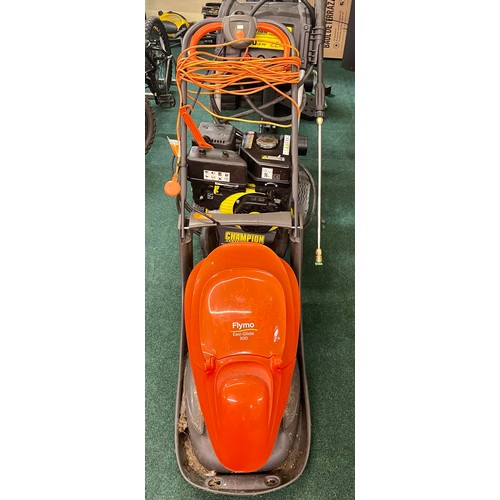 242 - FLYMO EASYGLIDE 300 ELECTRIC LAWNMOWER