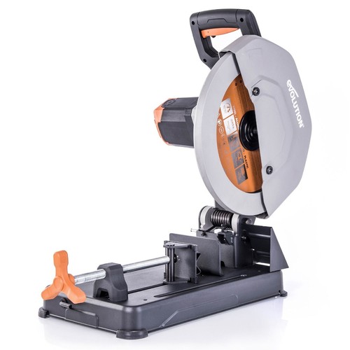 244 - Evolution R355CPS 355mm TCT Multi-Material Chop Saw 240v -A/New