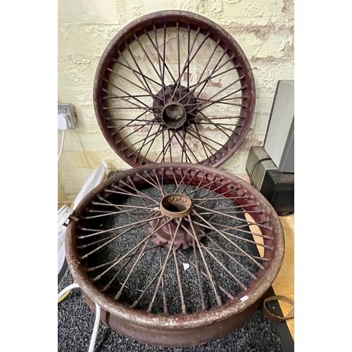 250 - Two(2) Vintage Spoke Wheels