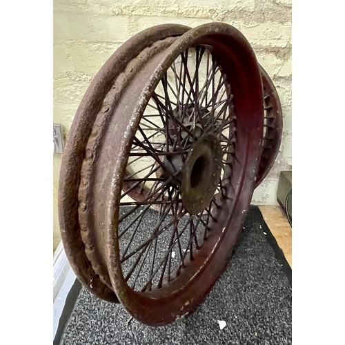 250 - Two(2) Vintage Spoke Wheels