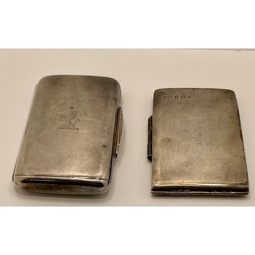 293 - AN ELKINGTON & CO SILVER NOTEBOOK HOLDER -ORIGINAL UNUSED LEATHER BOUND ELKINGTON NOTEBOOK STILL CON... 