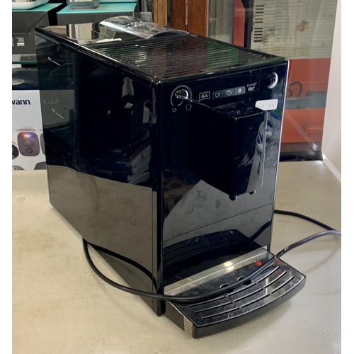 93 - MELITTA CAFFEO SOLO BEND TO CUP COFFEE MACHINE -CONTINUOUSLY PUMPING WATER (spares or repair)