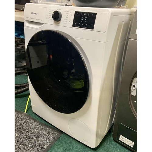 133 - HISENSE WFGE101649VM 10KG WASHER 1600 SPIN SPEED -A RATED - ( PLEASE NOTE WE CANNOT PUT WATER THROUG... 