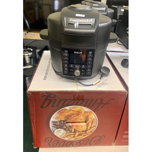 64 - BOXED INSTANT POT DUO CRISP WITH THE ULTIMATE LID 13IN ONE MULTI COOKER. PRESSURE COOKER AND AIRFRYE... 