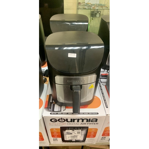 75 - BOXED SET OF 2 GOURMIA 6.7 LTR DIGITAL AIR FRYERS
