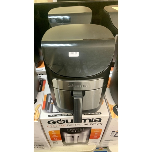 78 - BOXED SET OF 2 GOURMIA 6.7 LTR DIGITAL AIR FRYERS