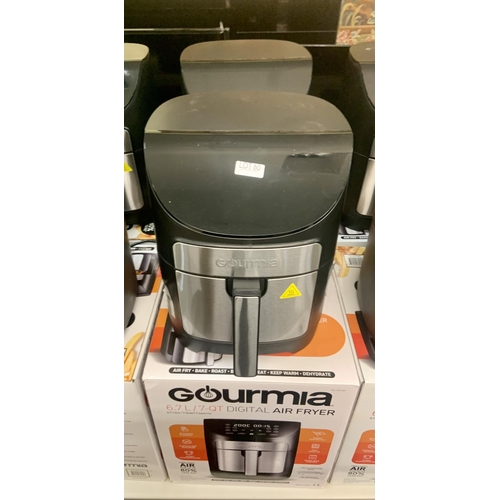 80 - BOXED SET OF 2 GOURMIA 6.7 LTR DIGITAL AIR FRYERS