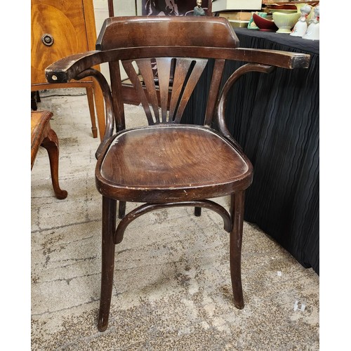 211 - BENTWOOD THONET STYLE CHAIR by CLASSIC FURNITURE