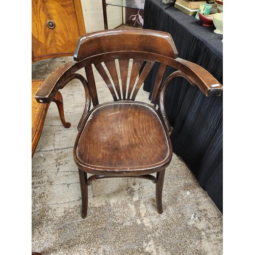 211 - BENTWOOD THONET STYLE CHAIR by CLASSIC FURNITURE