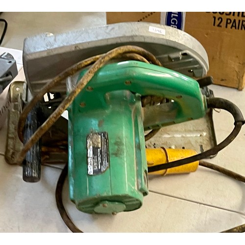229 - HITACHI 110V CIRCULAR SAW -235MM PSU-9