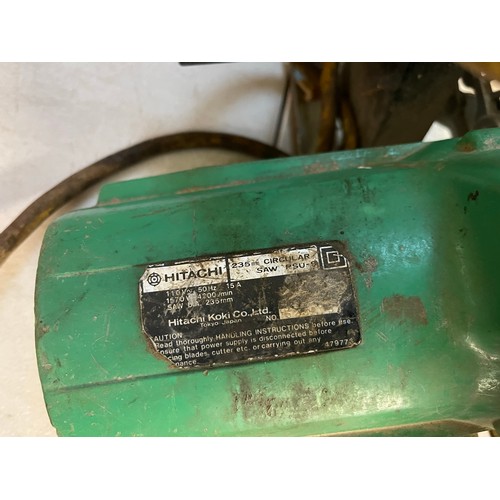 229 - HITACHI 110V CIRCULAR SAW -235MM PSU-9