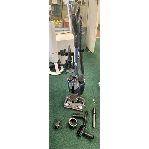 104 - SHARK POWERED LIFT-AWAY  VACUUM CLEANER WITH CHARGER AND ACCESSORIES
