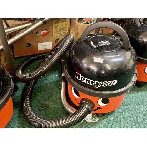 108 - HENRY HBR200M MICRO VACUUM CLEANER MAIN PIPE AND HEAD ONLY