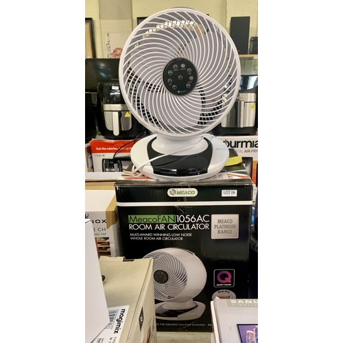 116 - BOXED MEACO ROOM AIR CIRCULATOR FAN 1056AC WITH R/C
