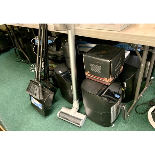 202 - VERY LARGE QTY OF DAMAGED/ REPAIRABLES INCL LARGE QTY OF DIGITAL AIRFRYERS, MICROWAVES, STRIP LIGHTS... 