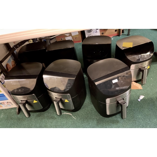 70 - SET OF 7 6.7L GOURMIA AIR FRYERS - PREVIOUS USEAGE