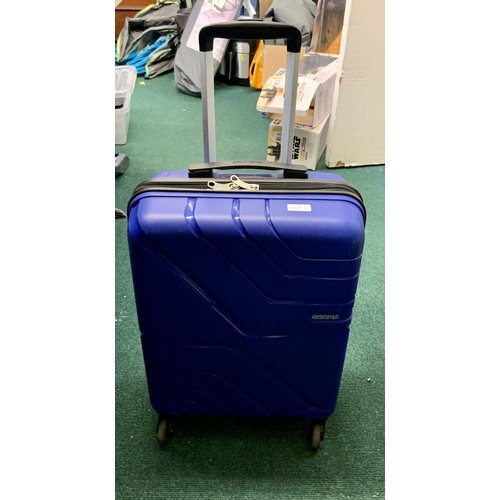 52 - AMERICAN TOURISTER HARDSIDE CABIN SUITCASE - ROYAL BLUE