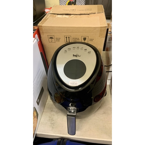 61 - BOXED TOTAL CHEF 3.6L DIGITAL AIR FRYER - TCA03