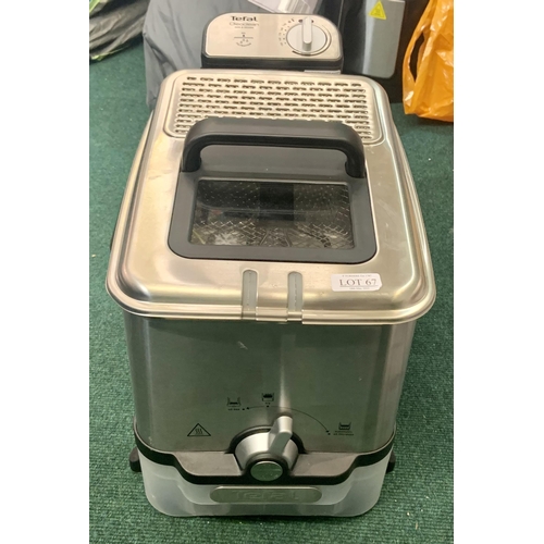 67 - TEFAL OLEO CLEAN DEEP FAT FRYER WITH OIL FILTRATION