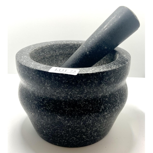 75 - MORTAR AND PESTLE