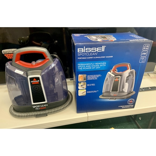 99 - BOXED BISSELL SPOT CLEAN PRO HEAT CARPET/UPHOLSTERY WASHER