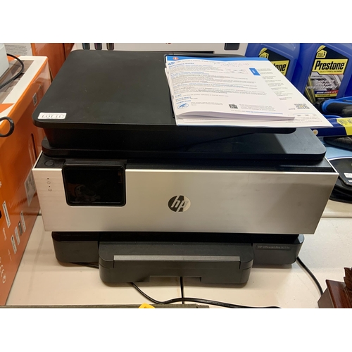 117 - HP OFFICE JET PRO 9019E ALL IN ONE PRINTER - LOW INKS