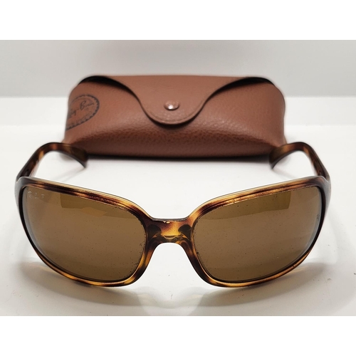 23B - RAYBAN SUNGLASSES 4068 WITH CASE