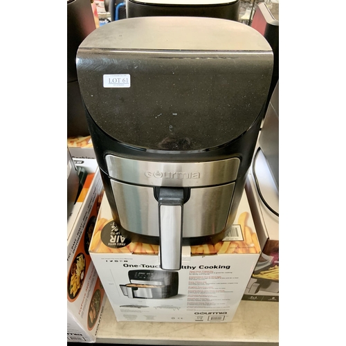 61 - BOXED GOURMIA 6.7L DIGITAL AIR FRYER