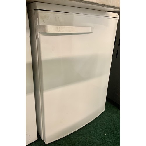 143 - JOHN LEWIS UNDER COUNTER FRIDGE WITH FREEZER COMPARTMENT