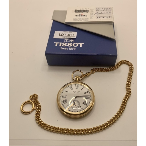 Chs tissot & fils depuis 1853 pocket discount watch