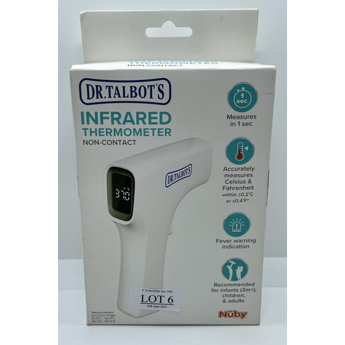 6 - BOXED DR TALBOTS INFRA RED NON CONTACT THERMOMETER