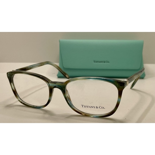 20 - PAIR OF TIFFANY AND CO SPECTACLE FRAMES TF 2109-H-B WITH CASE