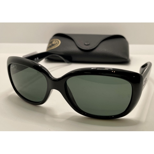 57 - PAIR OF RAYBAN SUNGLASSES JACKIE OHH - RB4101 WITH CASE - EX DISPLAY