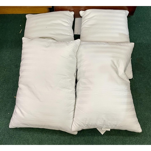 76 - SET OF 4 HOTEL GRAND DOWN PILLOWS - LOOSE PACK