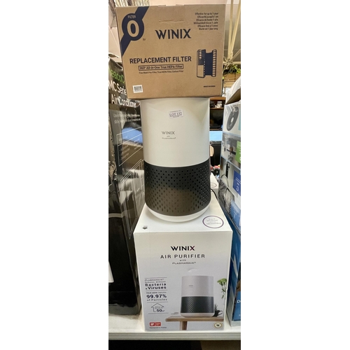 132 - BOXED WINNIX AIR PURIFIER WITH PLASMA WAVE - FOR ROOMS UP TO 50 SQ M.