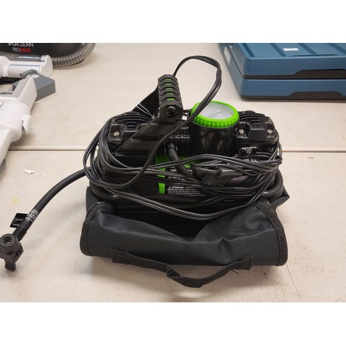 157 - BONAIR 12V CAR INFLATOR IN CARRY BAG